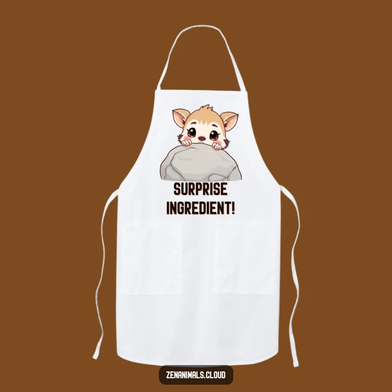 Funny Curious Animal Apron: Discover Fun in the Kitchen