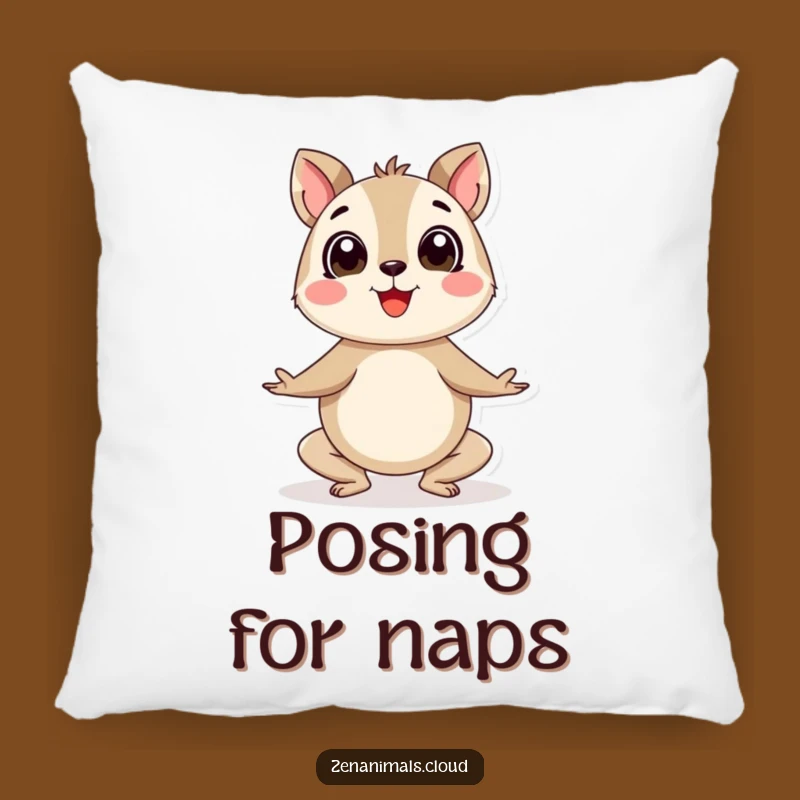 Funny Yoga Animal Pillow: Cozy Companion for Your Active Relaxation