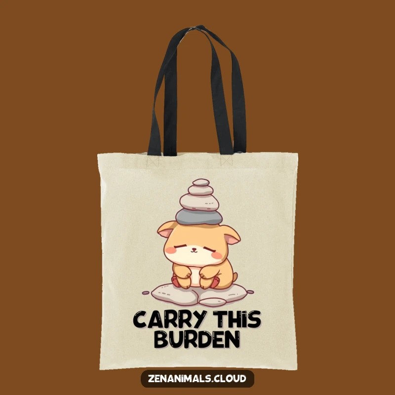Funny Sleepy Animal Tote Bag: Carry Your Load with Humorous Style